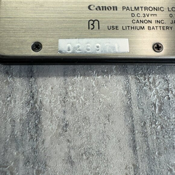 CANON Palmtronic LC-6T Pocket Calculator Quartz LCD Japan RARE Working - Picture 7 of 13